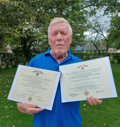 Army veteran earned 2 Purple Hearts in Vietnam